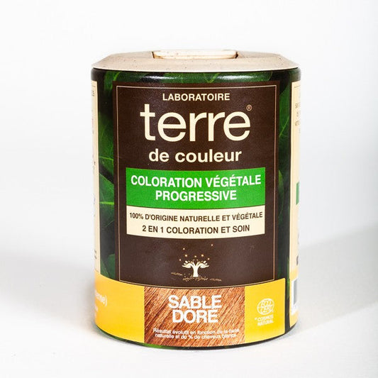 Terre De Couleur -- Coloration végétale sable doré - 100 g