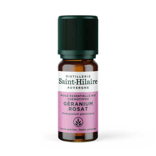 Huile essentielle de géranium rosat bio - 1