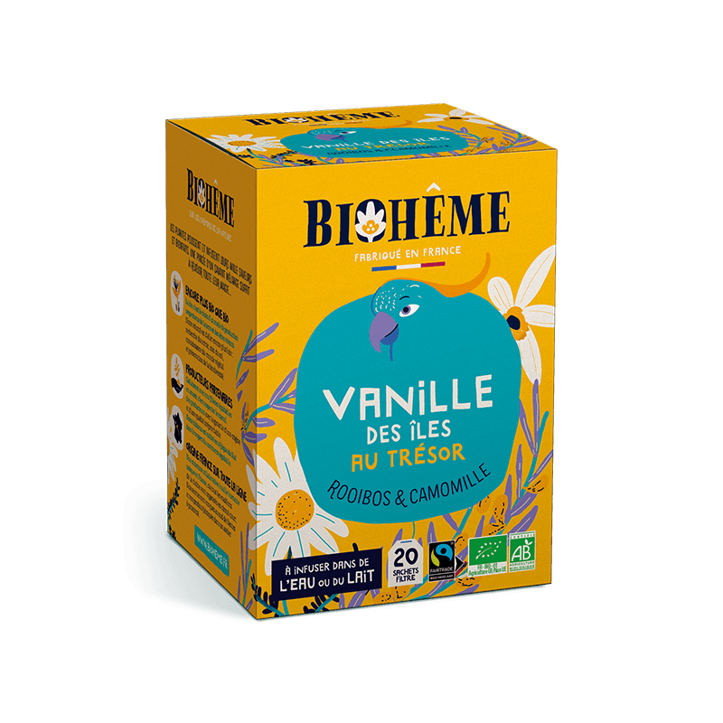 Biohême -- Vanille des îles au trésor - 20 infusettes