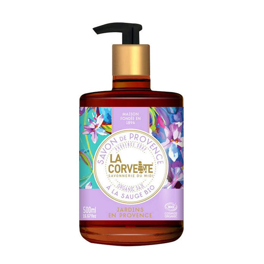 La corvette -- savon liquide jardins en provence - 500 ml