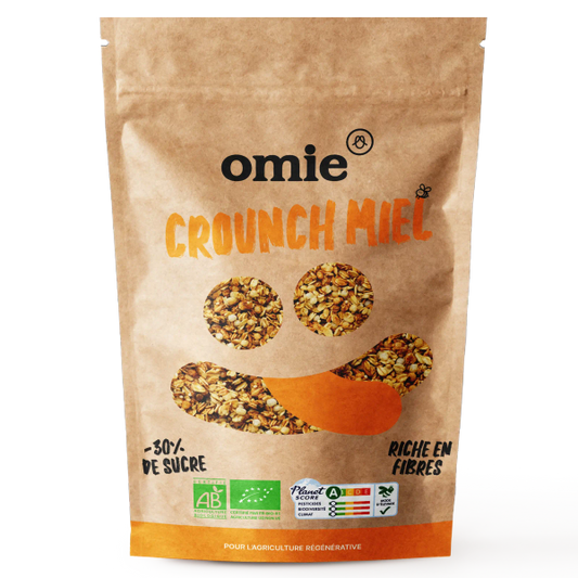 Omie -- Céréales crounch au miel bio (miel français) - 300 g